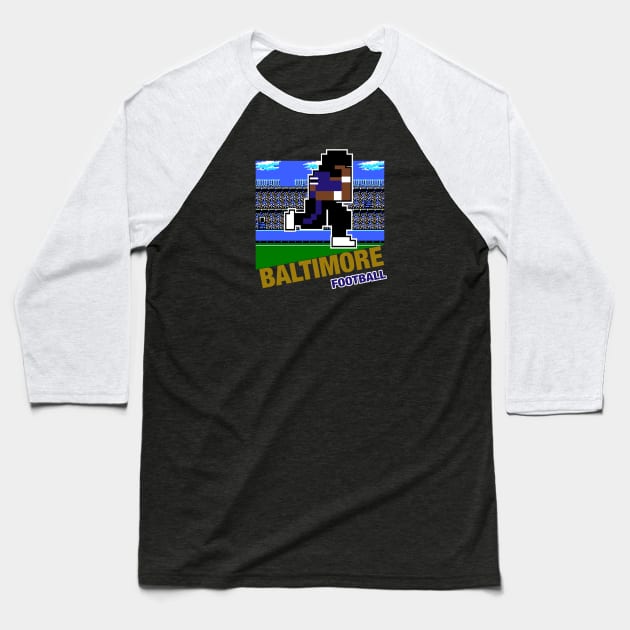 Baltimore Football Baseball T-Shirt by MulletHappens